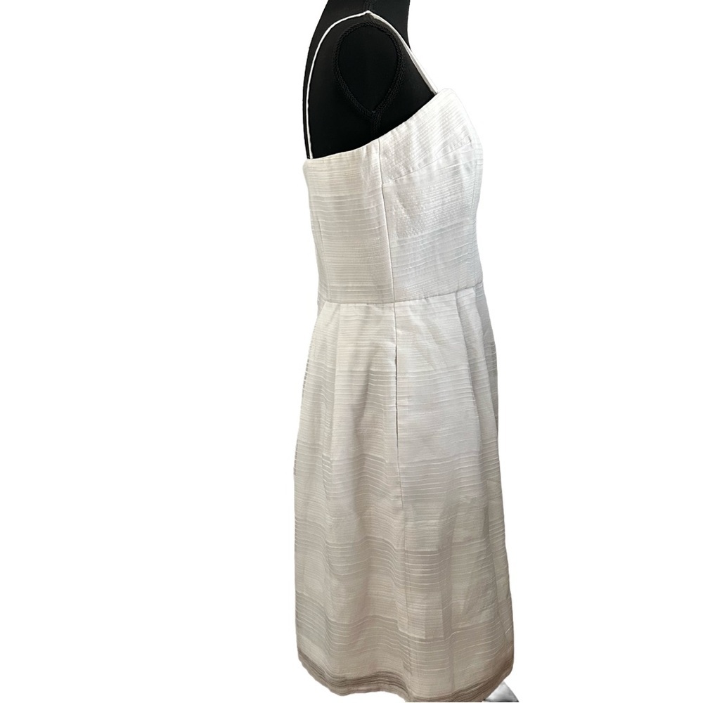 White House Black Market Strapless White Dress Size 12 - Picture 2 of 4